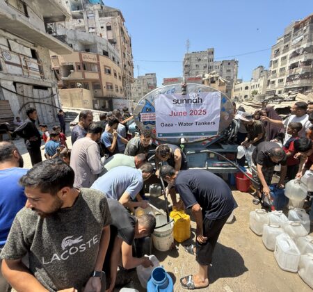 Gaza Water Tanker