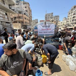 Gaza Water Tanker